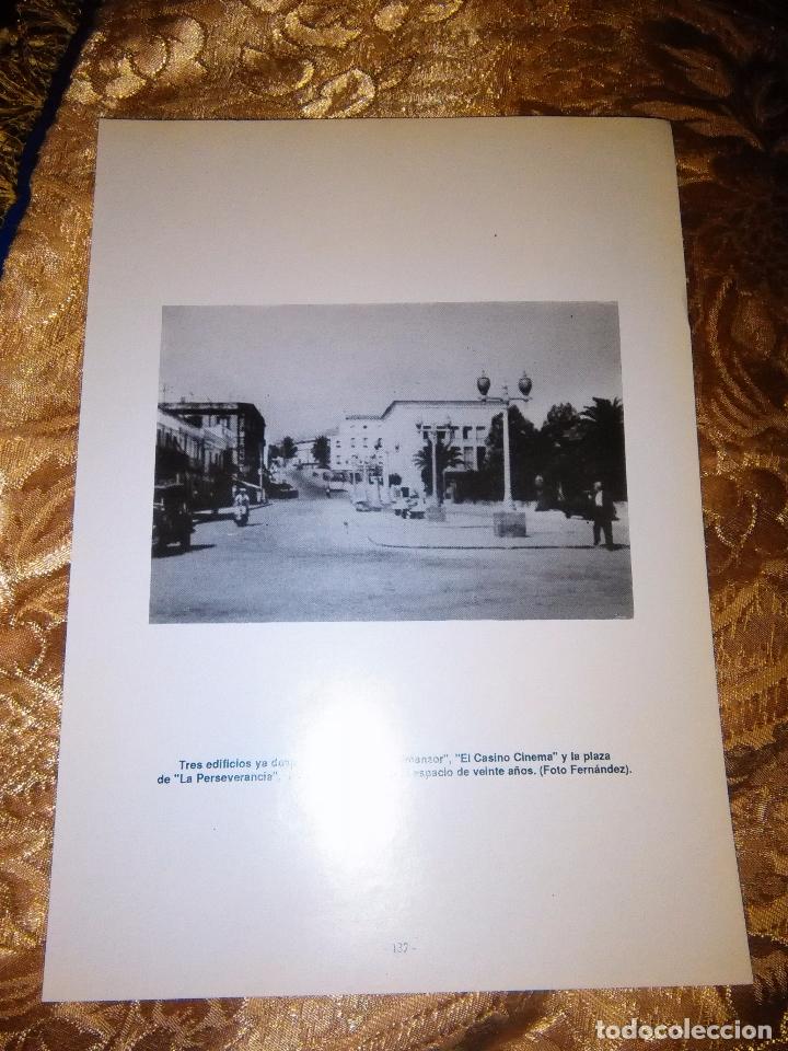 Coleccionismo de revistas y peri&oacute;dicos: INFORMACION GRAFICA HOJA FOTOGRAFIA ALGECIRAS CADIZ - CINE ALMANZOR CASINO CINEMA. LA PERSEVERANCIA