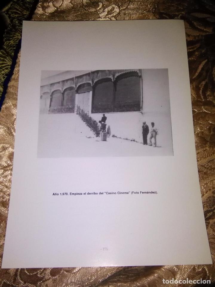 Coleccionismo de revistas y peri&oacute;dicos: INFORMACION GRAFICA HOJA FOTOGRAFIA ALGECIRAS CADIZ - DERRIBO DEL CASINO CINEMA