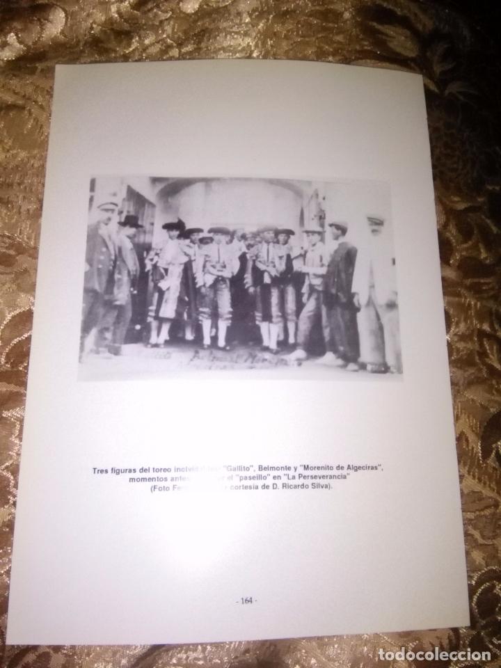 Coleccionismo de revistas y peri&oacute;dicos: INFORMACION GRAFICA HOJA FOTOGRAFIA ALGECIRAS CADIZ - TOROS GALLITO BELMONTE Y MORENITO DE ALGECIRAS