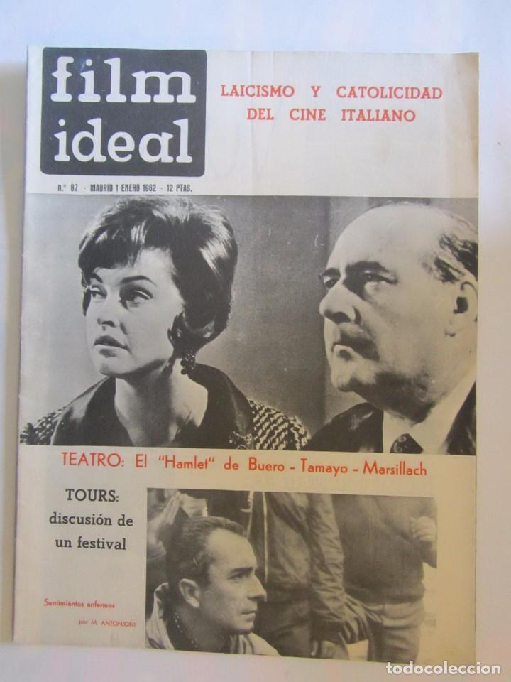 Collezionismo di Riviste e Giornali: REVISTA DE CINE FILM IDEAL N&ordm; 87 1962