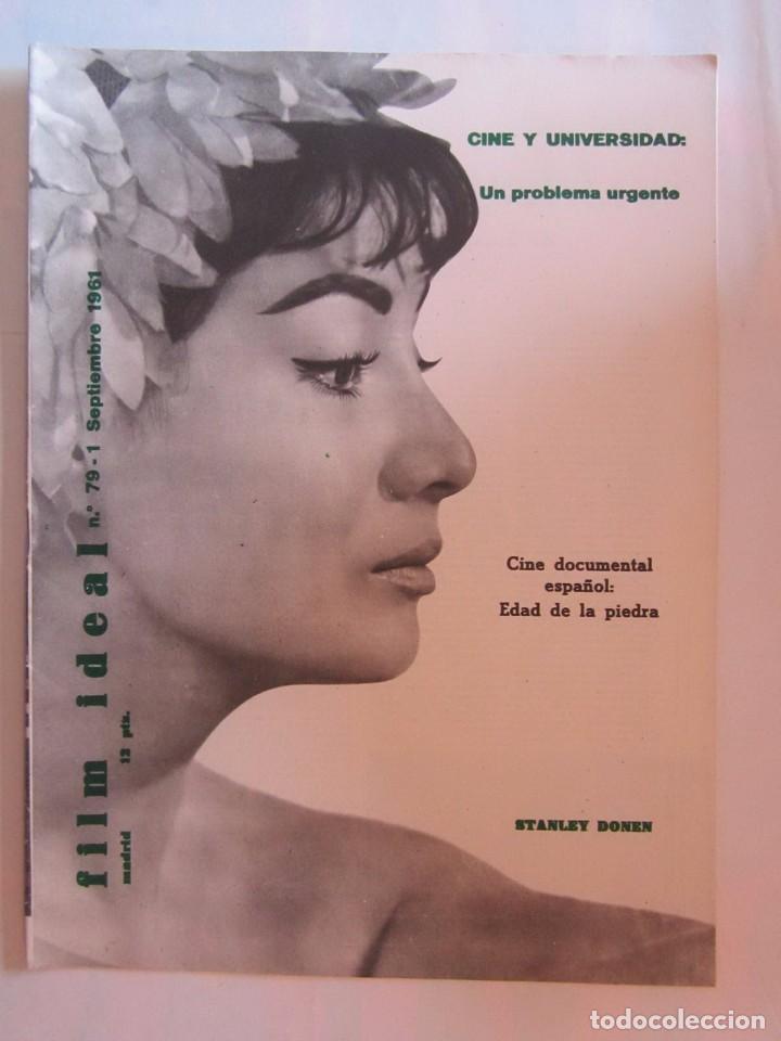 Collezionismo di Riviste e Giornali: REVISTA DE CINE FILM IDEAL N&ordm; 79 SEPTIEMBRE  1961