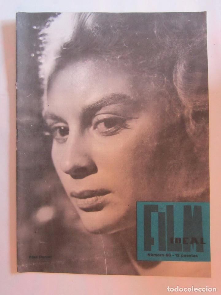 Collezionismo di Riviste e Giornali: REVISTA DE CINE FILM IDEAL N&ordm; 66  1961