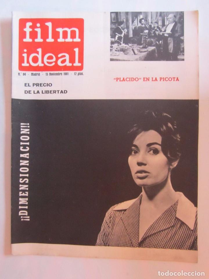 Collectionnisme de Revues et Journaux: REVISTA DE CINE FILM IDEAL N&ordm; 84 1961 PLACIDO