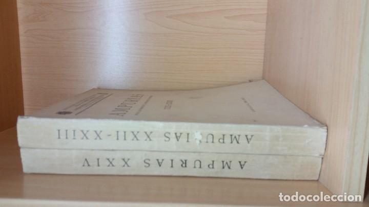 Coleccionismo de Revistas y Peri&oacute;dicos: 2 Tomos de libro de Ampurias,XXII-XXIII,Ampurias XXIV libro de prehistoria,arqueologia y etnologia!!
