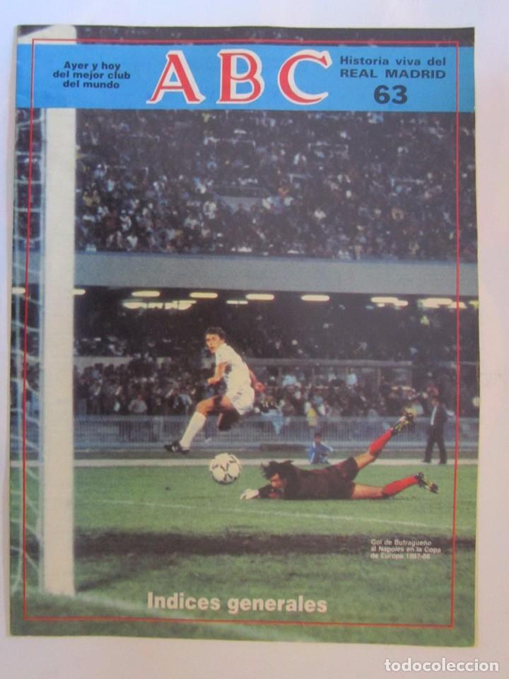 Coleccionismo de Revistas y Peri&oacute;dicos: REVISTA ABC HISTORIA VIVA DEL REAL MADRID N&ordm; 63