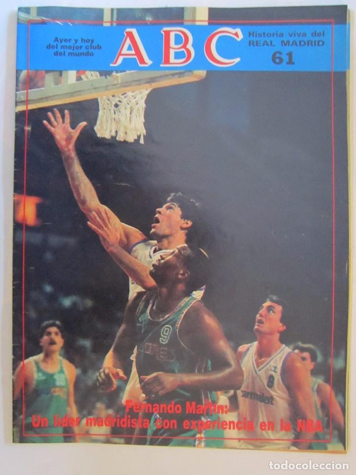 Coleccionismo de Revistas y Peri&oacute;dicos: REVISTA ABC HISTORIA VIVA DEL REAL MADRID N&ordm; 61