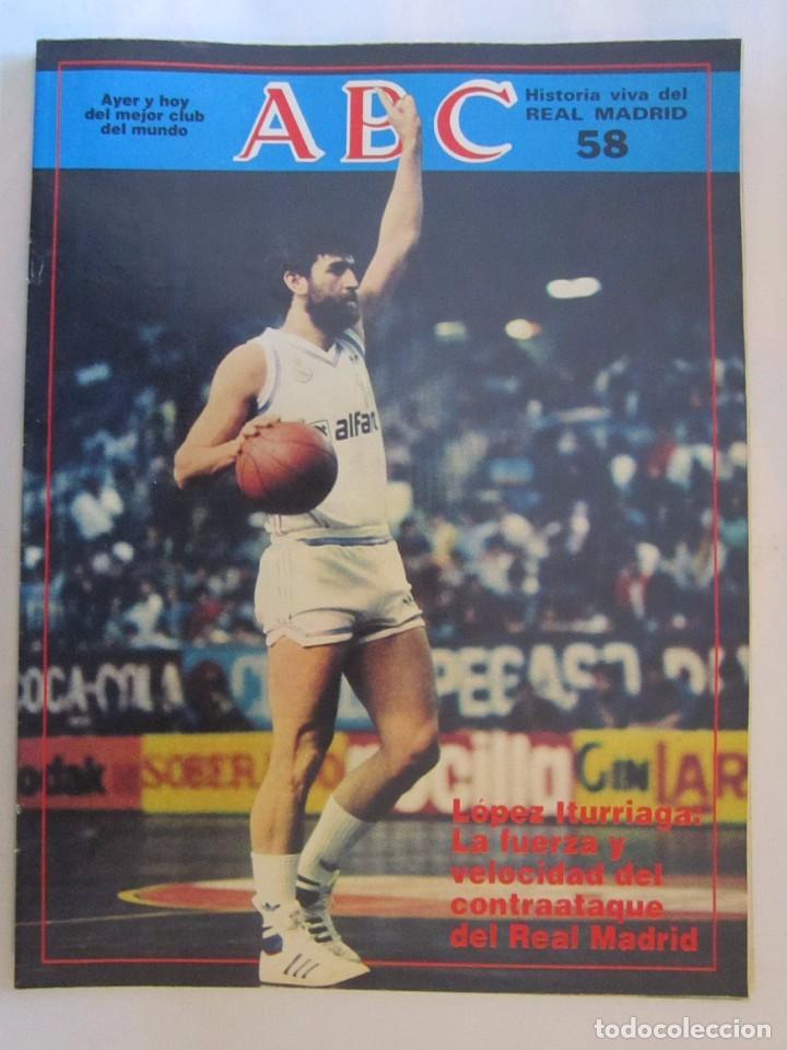 Coleccionismo de Revistas y Peri&oacute;dicos: REVISTA ABC HISTORIA VIVA DEL REAL MADRID N&ordm; 58