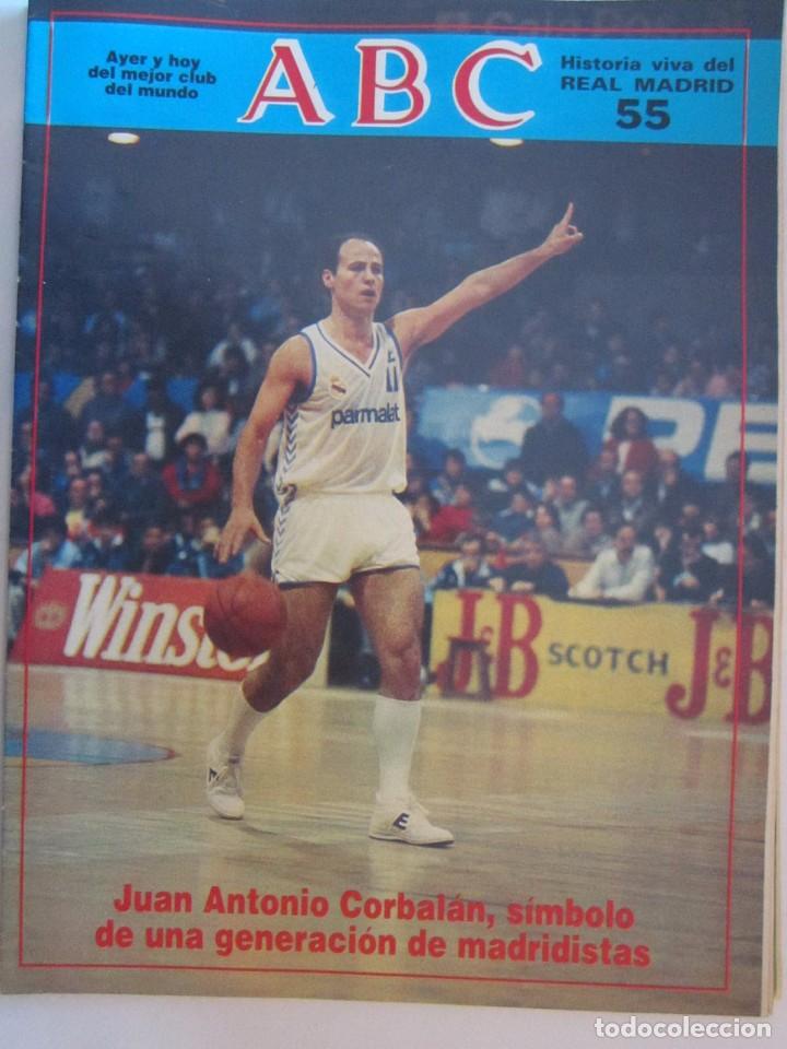 Coleccionismo de Revistas y Peri&oacute;dicos: REVISTA ABC HISTORIA VIVA DEL REAL MADRID N&ordm; 55