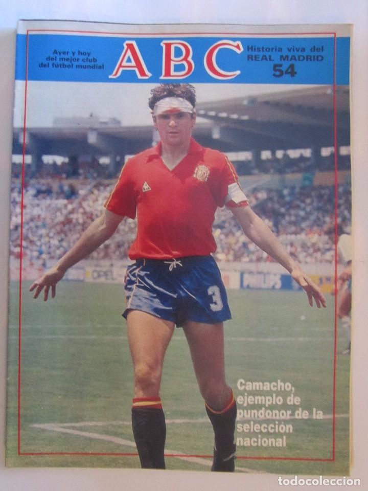 Coleccionismo de Revistas y Peri&oacute;dicos: REVISTA ABC HISTORIA VIVA DEL REAL MADRID N&ordm; 54