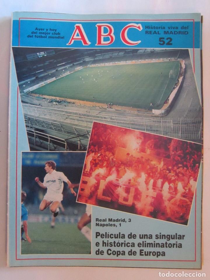 Coleccionismo de Revistas y Peri&oacute;dicos: REVISTA ABC HISTORIA VIVA DEL REAL MADRID N&ordm; 52