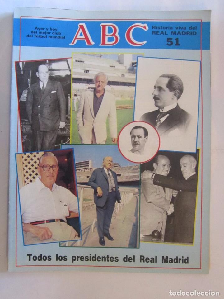Coleccionismo de Revistas y Peri&oacute;dicos: REVISTA ABC HISTORIA VIVA DEL REAL MADRID N&ordm; 51