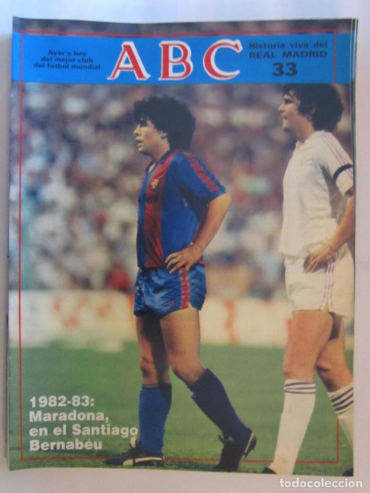 Coleccionismo de Revistas y Peri&oacute;dicos: REVISTA ABC HISTORIA VIVA DEL REAL MADRID N&ordm; 33