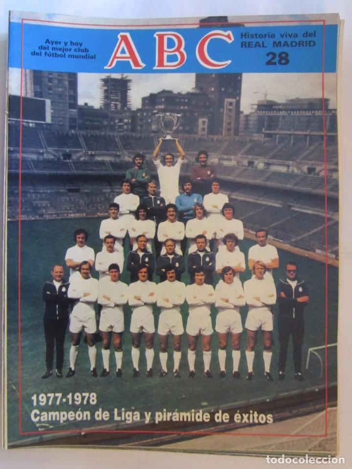 Coleccionismo de Revistas y Peri&oacute;dicos: REVISTA ABC HISTORIA VIVA DEL REAL MADRID N&ordm; 28