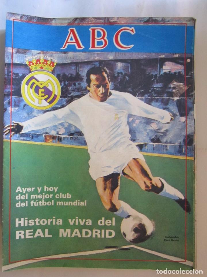 Coleccionismo de Revistas y Peri&oacute;dicos: REVISTA ABC HISTORIA VIVA DEL REAL MADRID GENTO