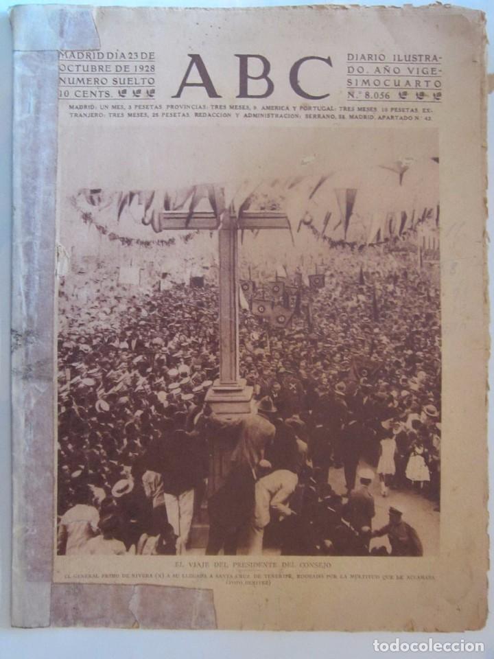 Sammeln von Zeitschriften und Zeitungen: PERIODICO ABC 1928