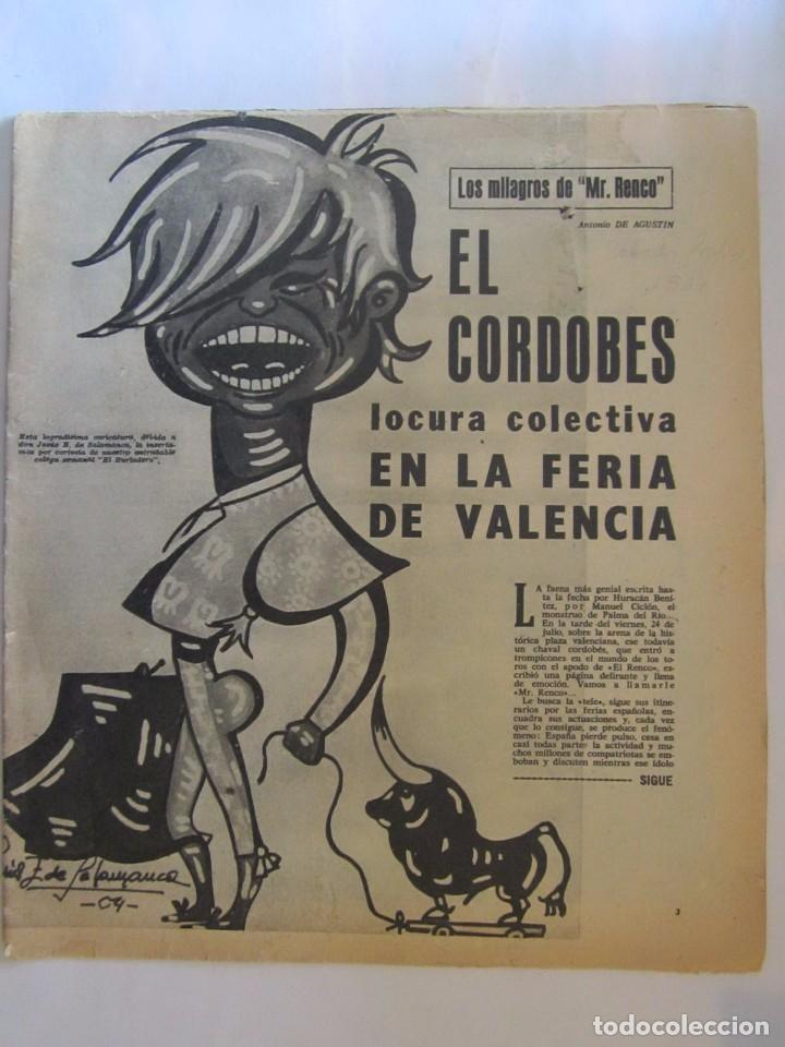 Sammeln von Zeitschriften und Zeitungen: REVISTA SABADO GRAFICO DEDICADA AL CORDOBES 1964