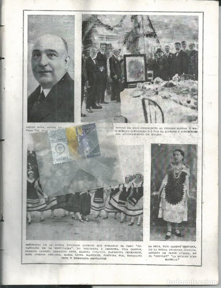 Collection Magazines and Newspapers: BYN JUN 1924.N&ordm; 1726. PEDRO MATA.JOSE MORENO CARBONERO. SOCIEDAD JAEN.OS LABORATORIOS ESPA&Ntilde;OLES CERA