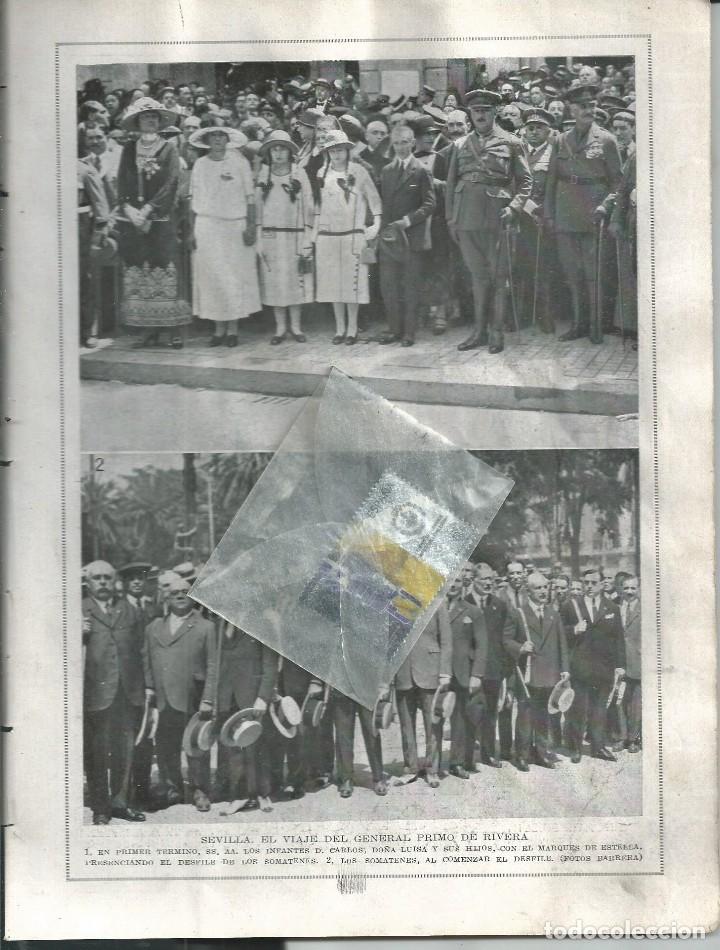 Collection Magazines and Newspapers: BYN JUN 1924.N&ordm; 1728.SEVILLA VIAJE GENERAL PRIMO DE RIVERA SOMATENES MARQUES DE ESTELLA