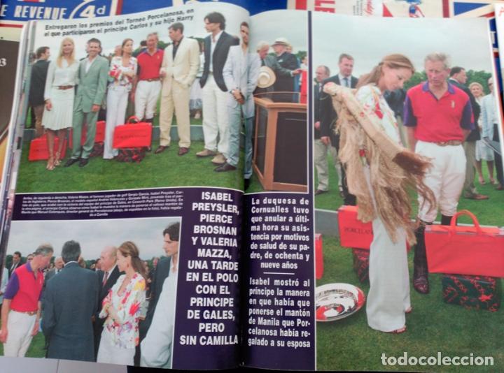 Coleccionismo de Revistas y Peri&oacute;dicos: REPORTAJE ISABEL PREYSLER PIERCE BROSNAN VALERIA MAZZA ANDRES VELENCOSO GONZALO MIRO SERGIO GARCIA
