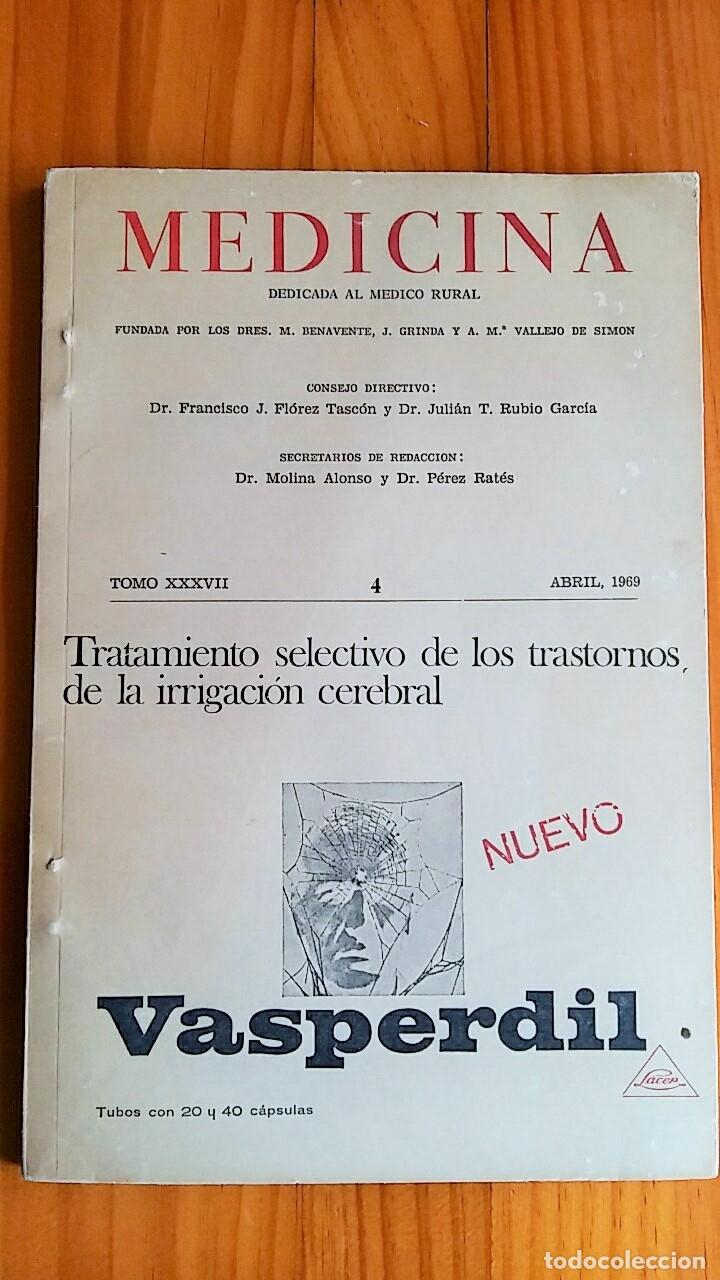 Sammeln von Zeitschriften und Zeitungen: REVISTA MEDICINA DEDICADA AL MEDICO RURAL TOMO 37 ABRIL 1969