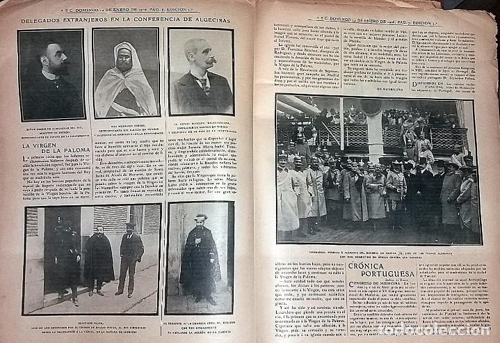 Collection Magazines and Newspapers: N&ordm; 368 ABC 14 DE ENERO DE 1906 DELEGADOS EXTRAJEROS ALGECIRA. CRIMEN BELLAS VISTAS. HAMBURGO GUERRA
