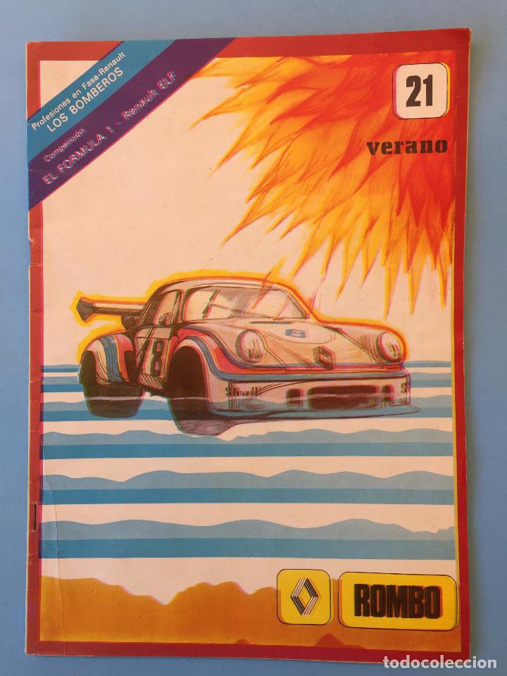 Coleccionismo de Revistas y Peri&oacute;dicos: REVISTA ROMBO DE RENAULT NUMERO 21 VERANO DE 1977