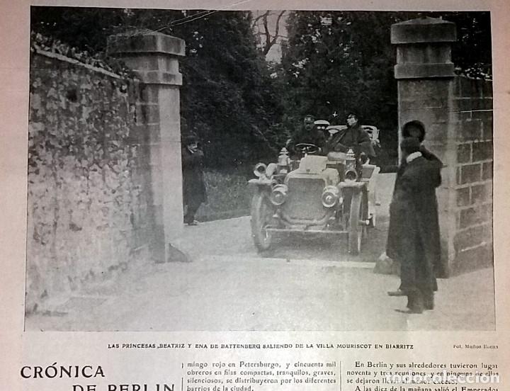Collection Magazines and Newspapers: N&ordm; 382 ABC 28 ENERO 1906. BATTENBERG VILLA MOURISCOT. ALGECIRAS.