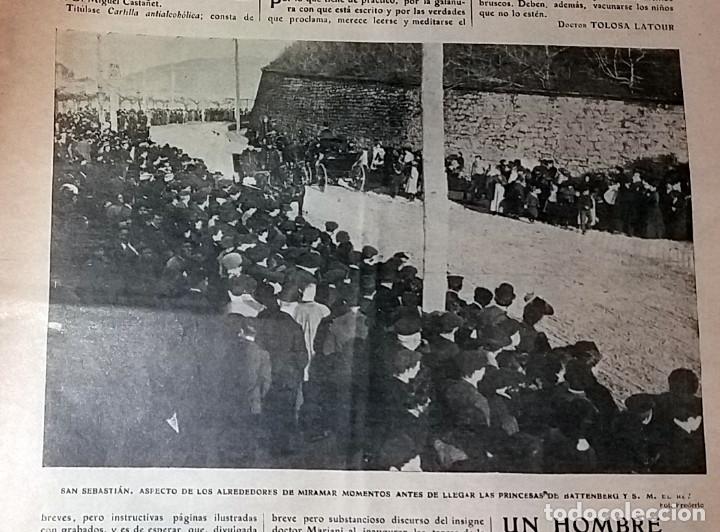 Collection Magazines and Newspapers: N&ordm; 385 ABC 31 ENERO 1906. ENA BATTENBERG SAN SEBASTIAN . ALFONSO XIII