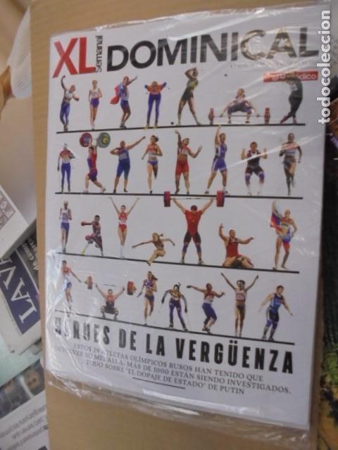 Colecionismo de Revistas e Jornais: XL SEMANAL 1526 DOPING OLIMPICO / MAY BREXIT / ELLE FANNING - PRECINTADAS