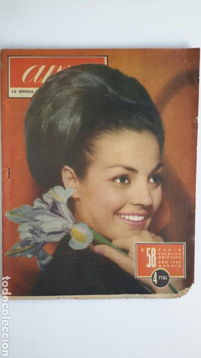 Coleccionismo de Revistas y Peri&oacute;dicos: Revista Ama n&uacute;m 58. 1962. Carmen Sevilla. Tenerife. Elgorriaga. Meyba. Alaska. Tergal