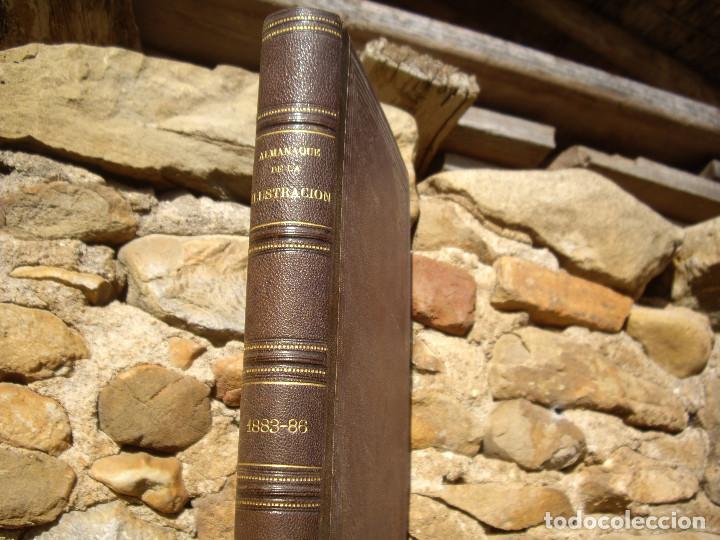 Coleccionismo de Revistas y Peri&oacute;dicos: ALMANAQUE DE LA ILUSTRACION, A&Ntilde;OS 1883, 1884, 1885 Y 1886