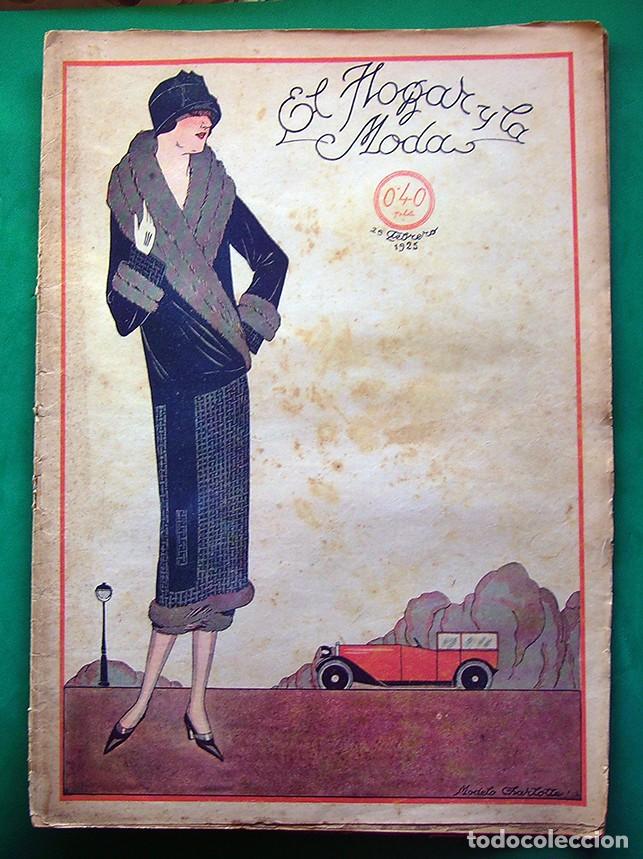 Sammeln von Zeitschriften und Zeitungen: REVISTA . EL HOGAR Y LA MODA . NUMERO 656 .25 FEBRERO DE 1925