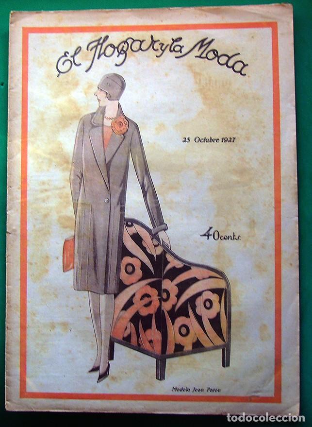 Sammeln von Zeitschriften und Zeitungen: REVISTA . EL HOGAR Y LA MODA . NUMERO 752 . 25 DE OCTUBRE 1927