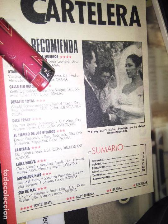 Coleccionismo de Revistas y Peri&oacute;dicos: ANTIGUA HOJA PUBLICIDAD ISABEL PANTOJA DEBUT CINEMATOGRAFICO PELICULA YO SOY ESA