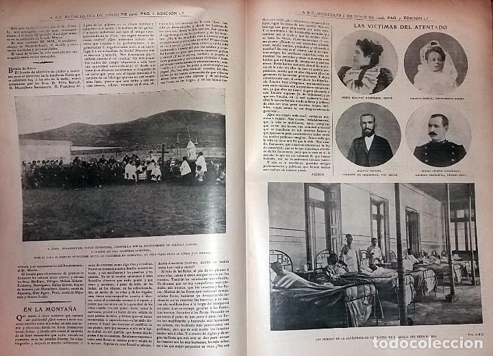 Collection Magazines and Newspapers: N&ordm; 510 ABC 6 JUNIO 1906. CEMENTERIO LINEA DE LA CONCEPCION. VISTIMAS ATENTADO. CLINICA BUEN SUCESO