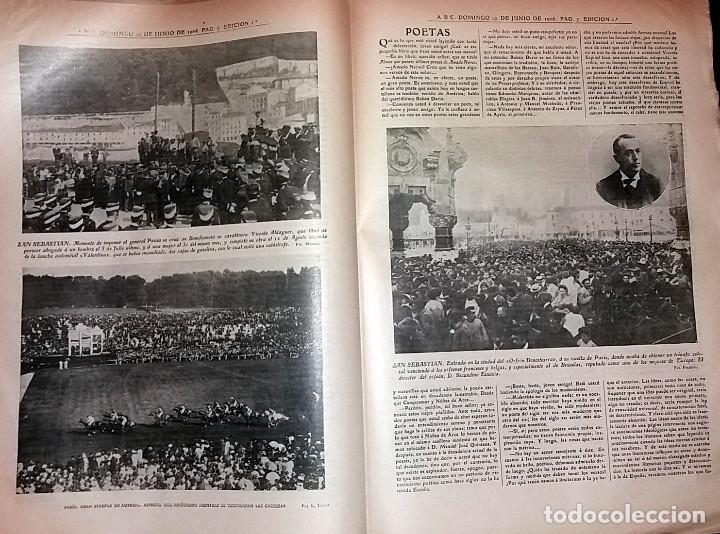 Collection Magazines and Newspapers: N&ordm; 514 ABC 10 JUNIO 1906. SAN SEBASTIAN. PAV&Iacute;A. HIPODROMO PARIS