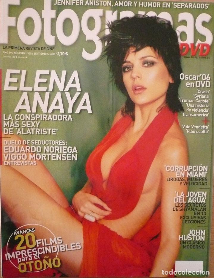 Sammeln von Zeitschriften und Zeitungen: FOTOGRAMAS / N&ordm; 1955 / SEPTIEMBRE 2006 / PORTADA: ELENA ANAYA