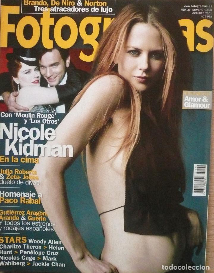 Collectionnisme de Revues et Journaux: FOTOGRAMAS / N&ordm; 1896 / OCTUBRE 2001 / PORTADA: NICOLE KIDMAN