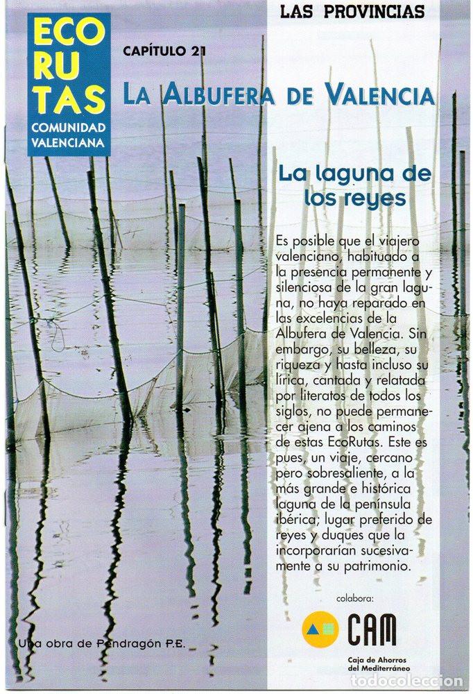 Coleccionismo de revistas y peri&oacute;dicos: EcoRutas Comunidad Valenciana 21: La Albufera de Valencia (Pendrag&oacute;n P.E.)