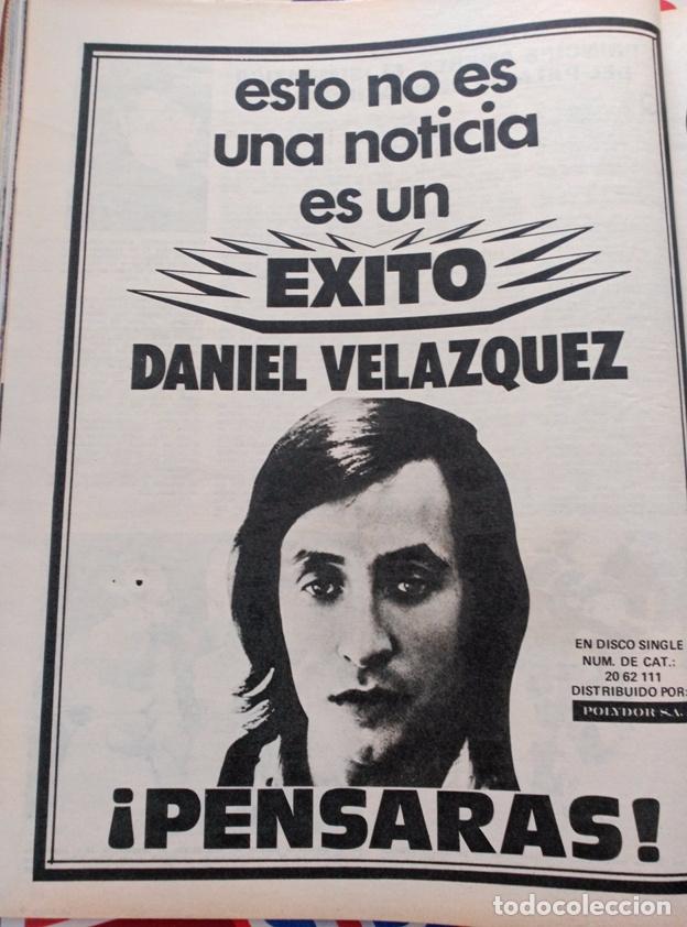 Coleccionismo de revistas y peri&oacute;dicos: anuncio daniel velazquez