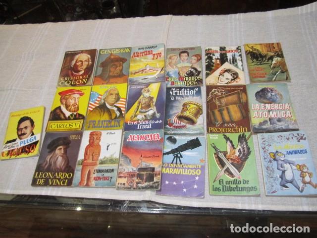Coleccionismo de revistas y peri&oacute;dicos: Enciclopedia La pulga - 18 libritos y un cat&aacute;logo -