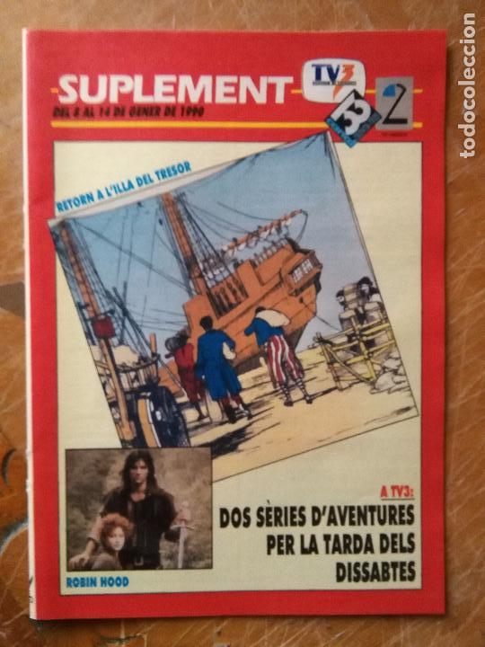 Coleccionismo de revistas y peri&oacute;dicos: REVISTA CINE FAMOSOS - SUPLEMENT PROGRAMACIO TV3 - SUPLEMENTO TV3 TELEVISIO CATALUNYA A&Ntilde;O 1990