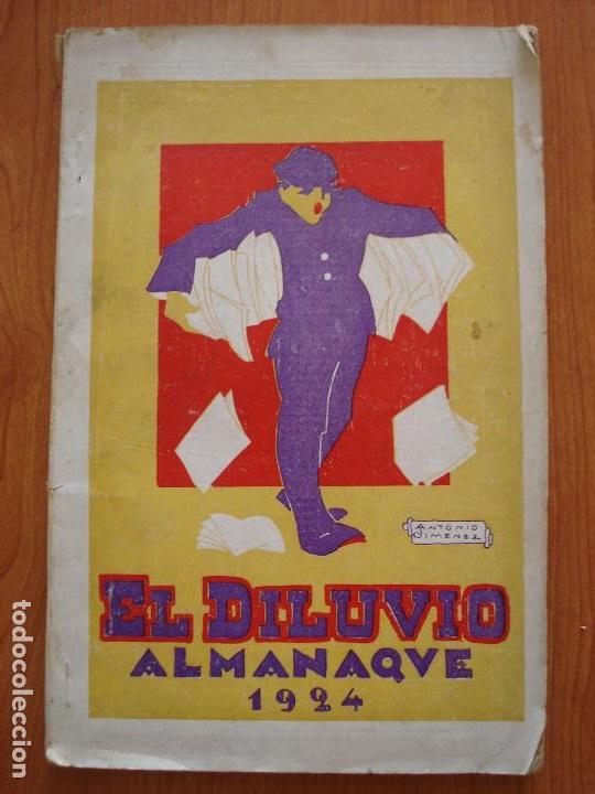 Coleccionismo de Revistas y Peri&oacute;dicos: EL DILUVIO ALMANAQUE 1924 (VER FOTOS)