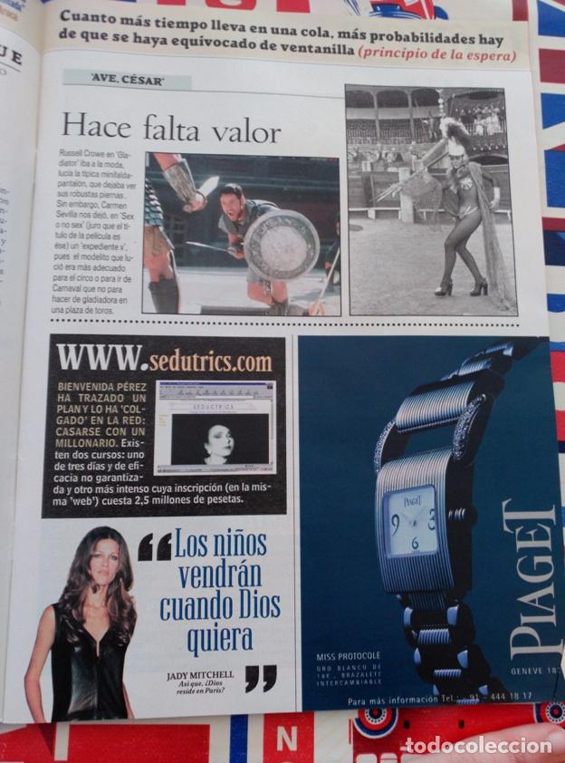 Coleccionismo de Revistas y Peri&oacute;dicos: RECORTE CARMEN SEVILLA JADY MITCHELL RUSSELL CROWE
