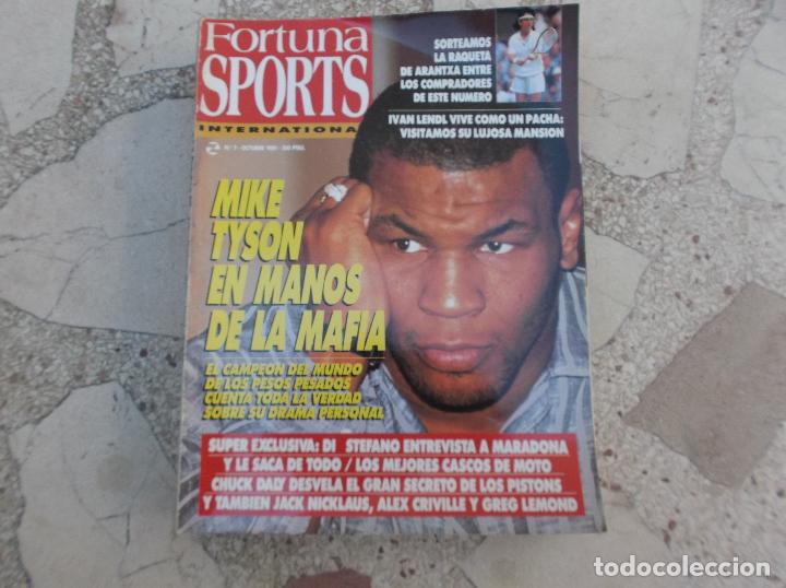 Coleccionismo de Revistas y Peri&oacute;dicos: fortuna sports n&ordm; 7,poster champi herreros,mike tyson,maradona,arantxa vicario,alex criville