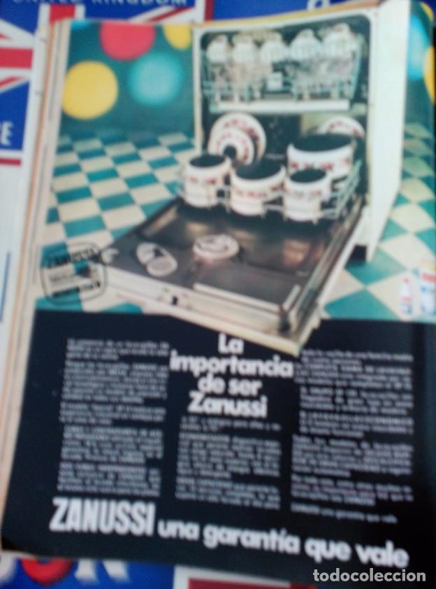 Coleccionismo de Revistas y Peri&oacute;dicos: anuncio electrodomesticos zanussi