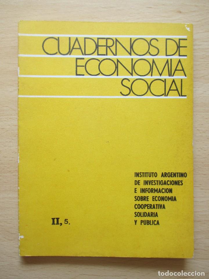 Coleccionismo de revistas y peri&oacute;dicos: Cuadernos de econom&iacute;a social - A&ntilde;o II, n&ordm; 5