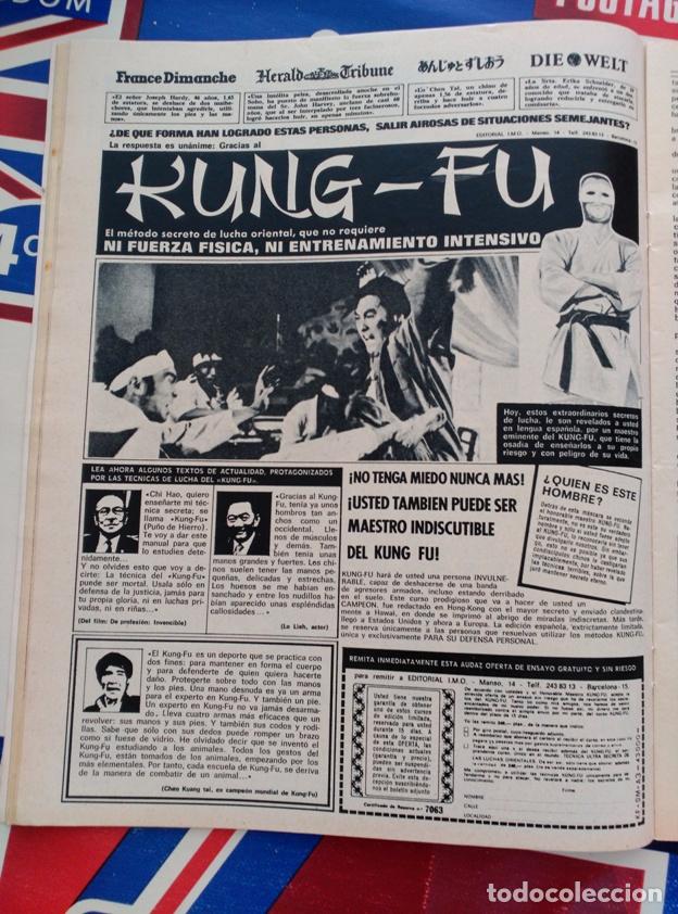 Coleccionismo de Revistas y Peri&oacute;dicos: anuncio kung fu