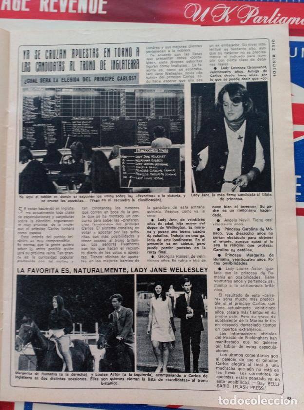 Collectionnisme de Revues et Journaux: reportaje carlos de inglaterra