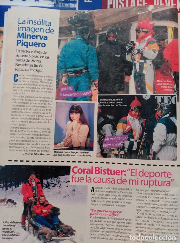 Coleccionismo de Revistas y Peri&oacute;dicos: recorte minerva piquero coral bistuer